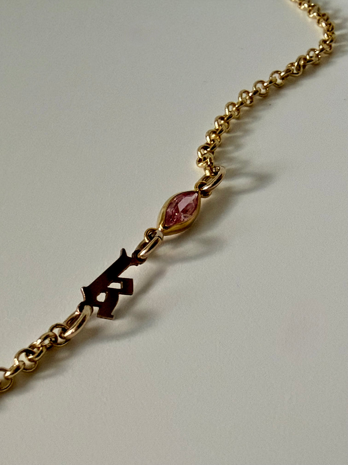 Novella Initial Bracelet