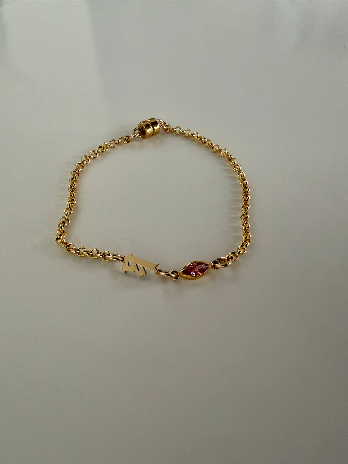 Novella Initial Bracelet