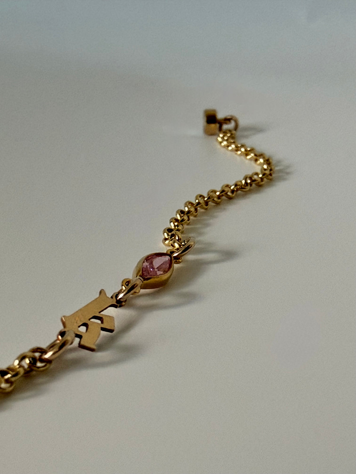 Novella Initial Bracelet